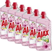 Ajax Allesreiniger Fête des Fleurs Kersenbloem 6 x 1L - Voordeelverpakking