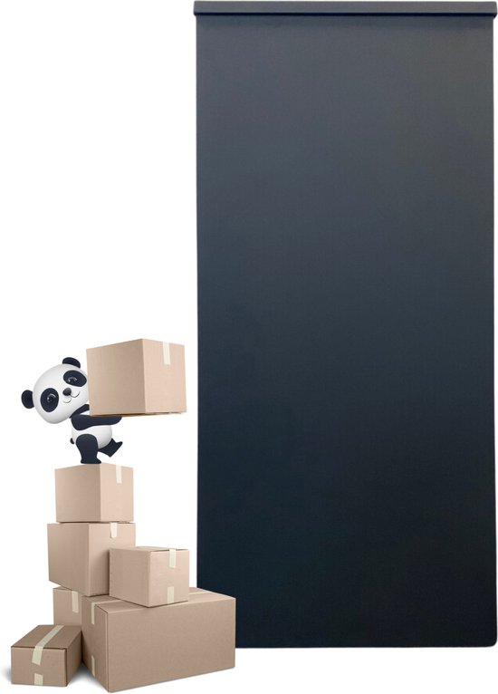Vrijstaande Pakketbrievenbus - PakketPanda - XXL - Pakketbox - Deur achterkant - Achteruitname