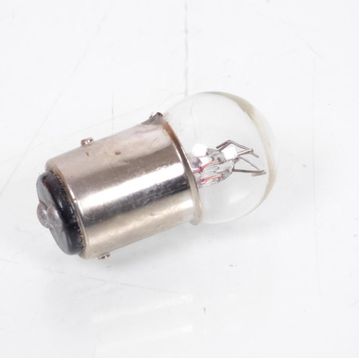 bay15d 12v 23/8w twee gloeidraden offset achterlicht lamp voor motor quad nieuw