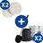 EasyPicks 2x Wc Borstel + 2x Navulling Pads (20% Korting!)