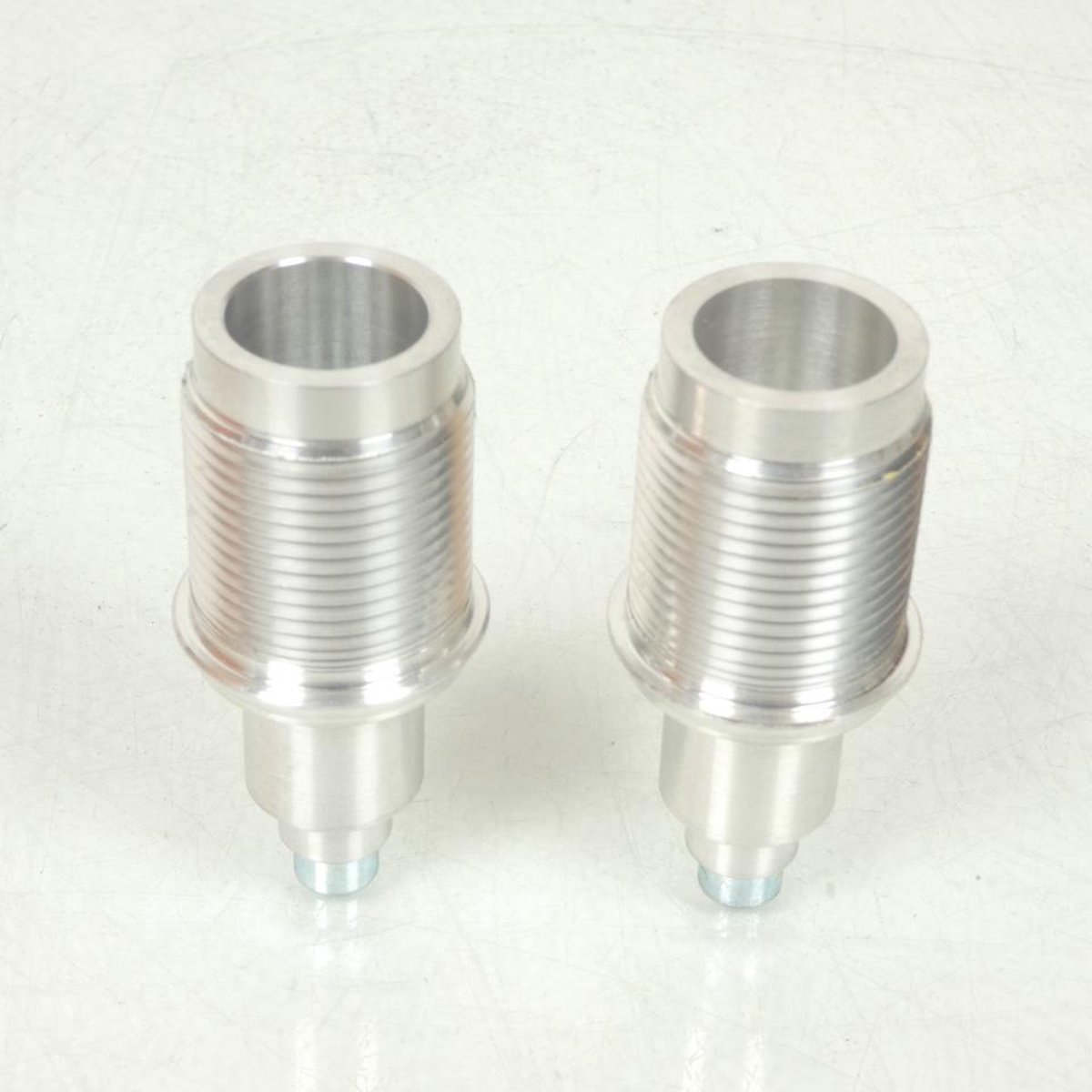 Paire tampon pare carter pour moto Suzuki 1000 GSXR Après 2000 70mm Chromé Neuf Chrome
