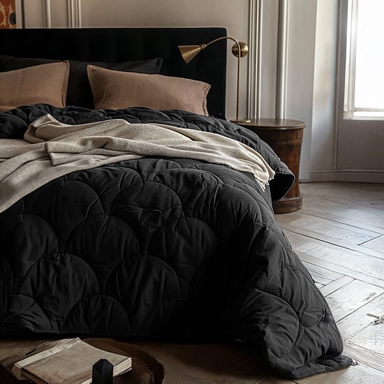 Sleeptime Lazy Dekbed Zonder Overtrek - Dark green - 140x200cm