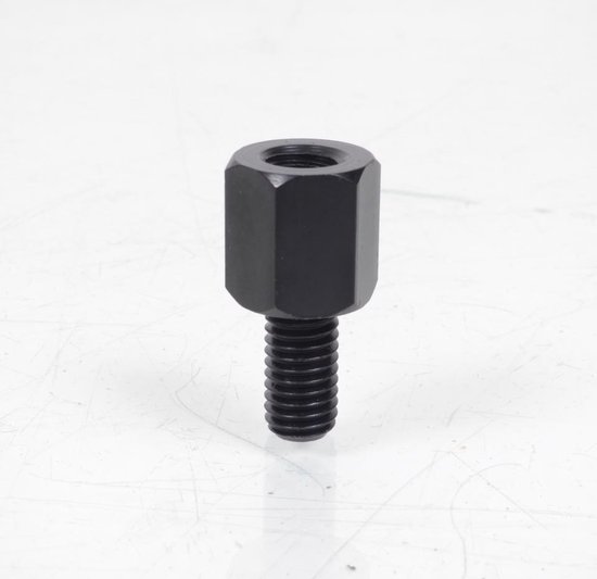 Adaptateur rallonge rehausse de rétroviseur RT10NR pour moto fem M8 std male M8 std