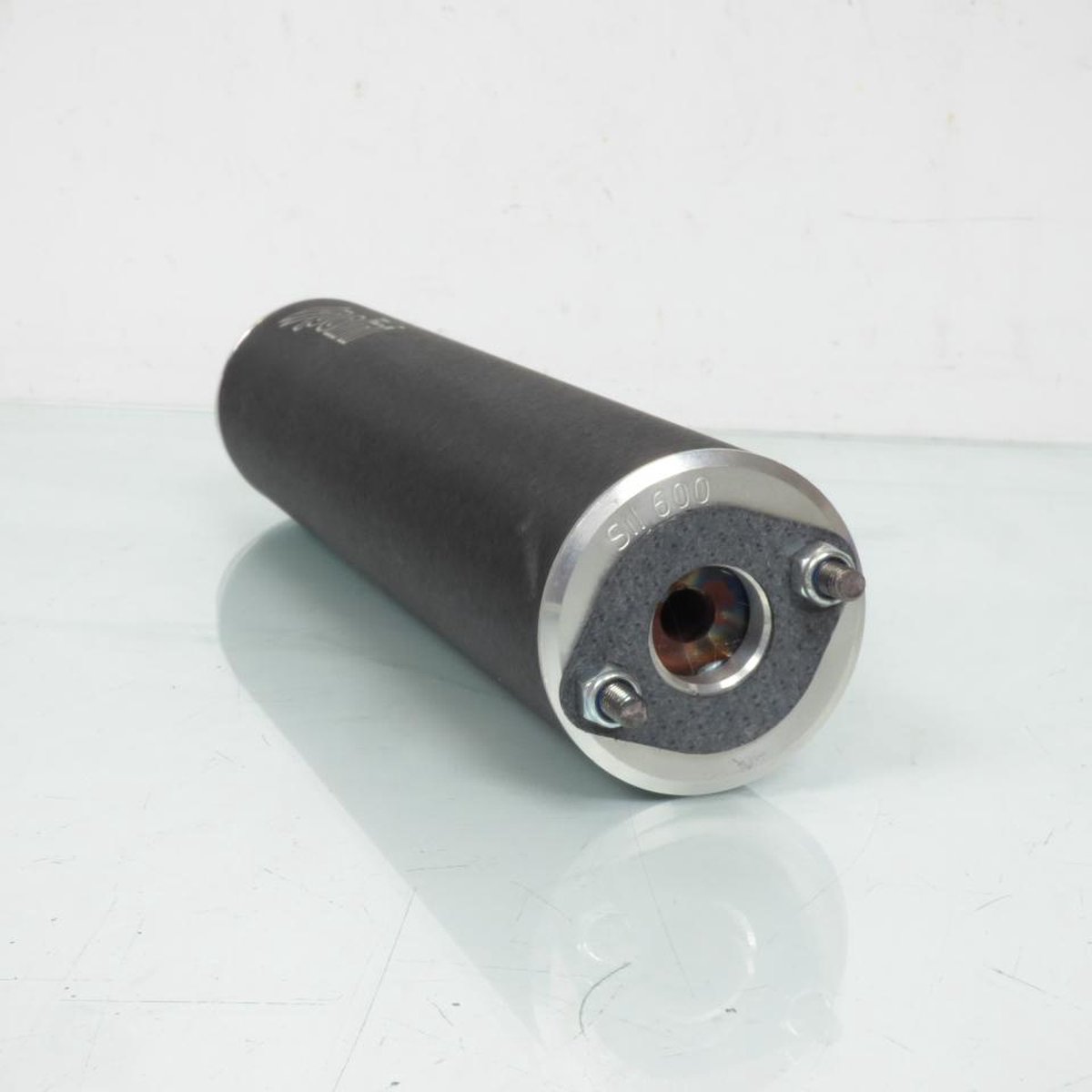 uitlaatdemper patroon zwart polini 2 schroeven voor motor 218.0053 sil600