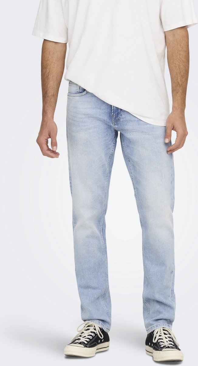 ONLY&SONS - ONSWEFT REG. LB 4873 TAI DNM NOOS - Heren - Jeans