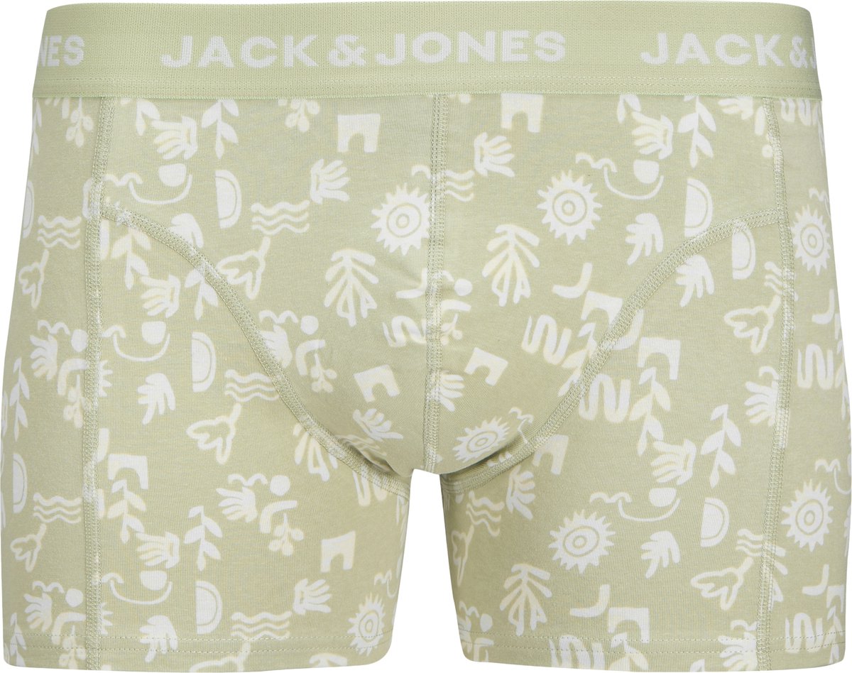 Jack & Jones heren 3P boxer trunks corals multi