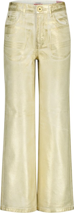 Vingino Cato Metallic Jeans Filles - Denim Métallisé