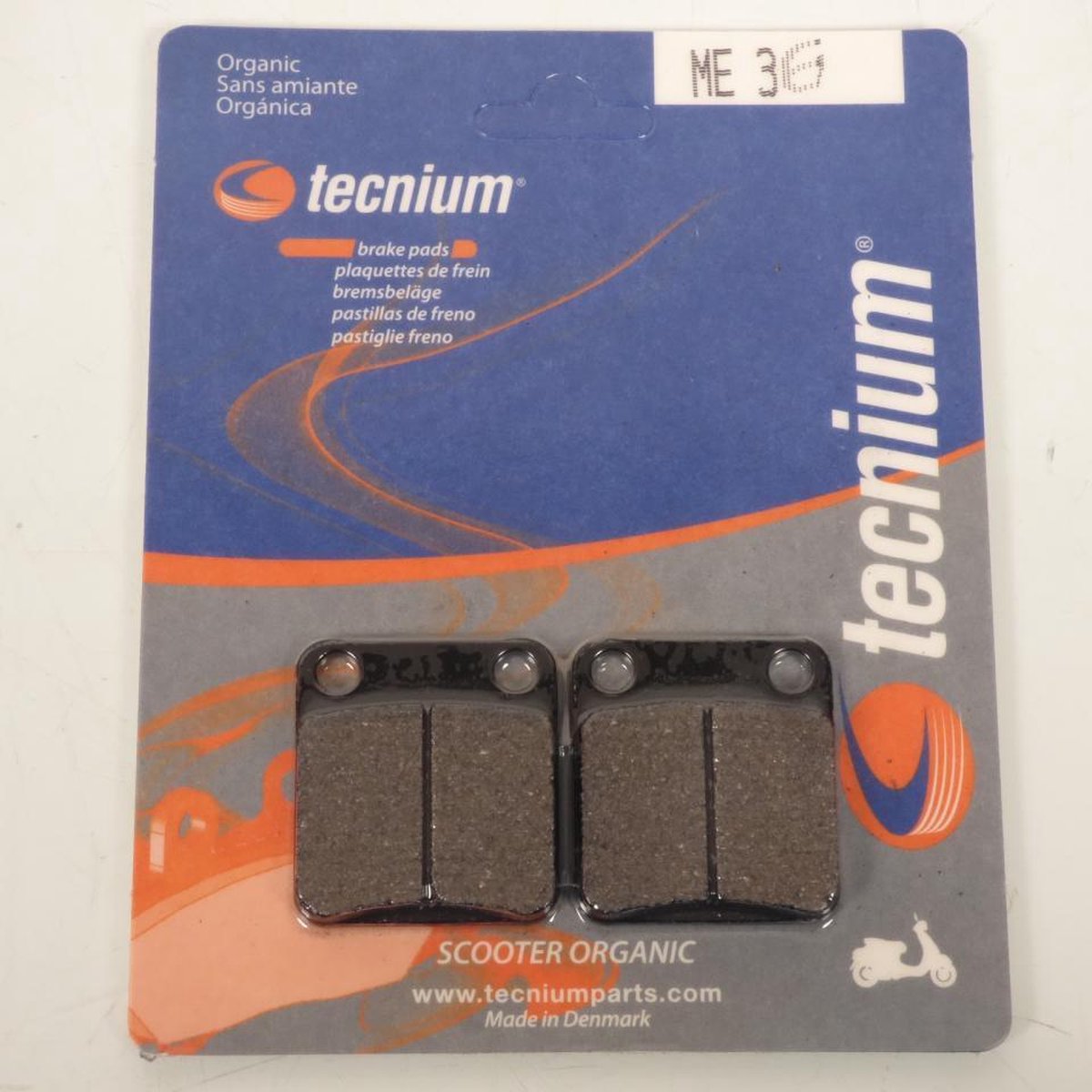 tecnium remblokje voor daelim 125 sq s2 fi evolution scooter 2007 tot 2014 ar nieuw