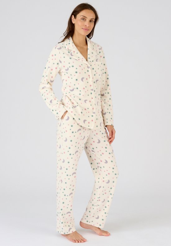 Damart - Pyjama polaire Thermolactyl - Femme - Multicolore - 50-52 (XL)