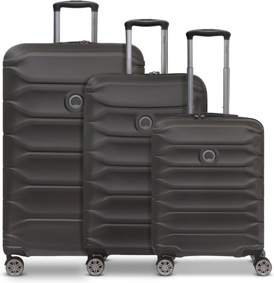 Delsey Paris METEOR KABINEN - Set de valises - anthrazit/gris