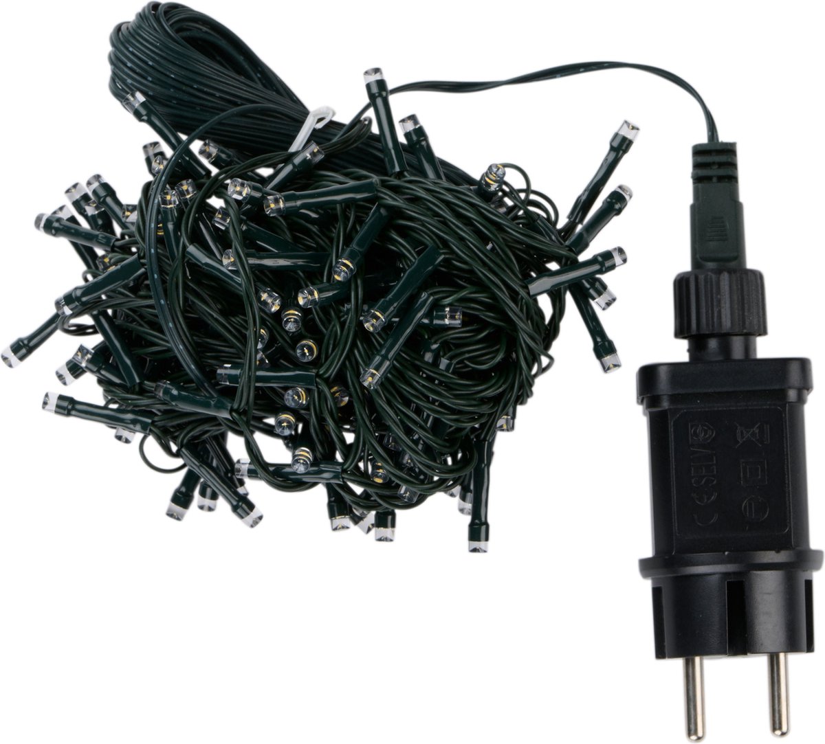 Arti Casa Kerstverlichting - 10m Kerstboomverlichting Met 120 LED Lampjes - Warm Wit - Geschikt Voor Binnen en Buiten - 230V