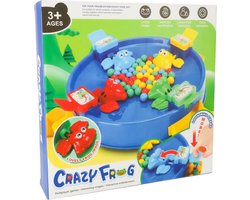 Crazy Frog Arcadespel – Hongerige Springende Kikkers XXL – Vaardigheidsspel tot 4 Spelers – Families