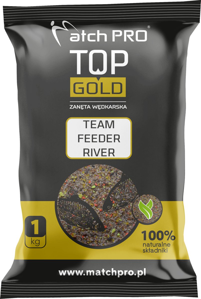 MatchPro Voeder Top Gold 1 Kilo - Soort : Bream Black