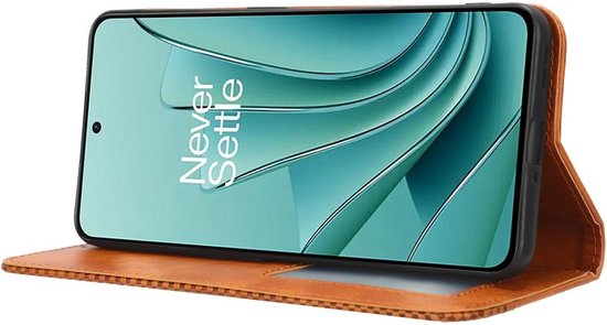 Coverup Vintage Book Case - Coque OnePlus Nord 3 - Marron