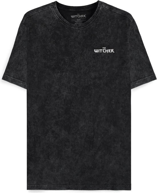 The Witcher Runes Tshirt Heren T-shirt - gemêleerd zwart - XL