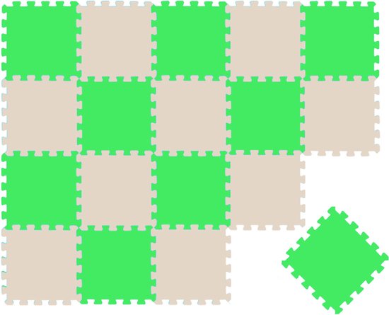 Hakuna Matte große Puzzlematte für Babys Konfetti