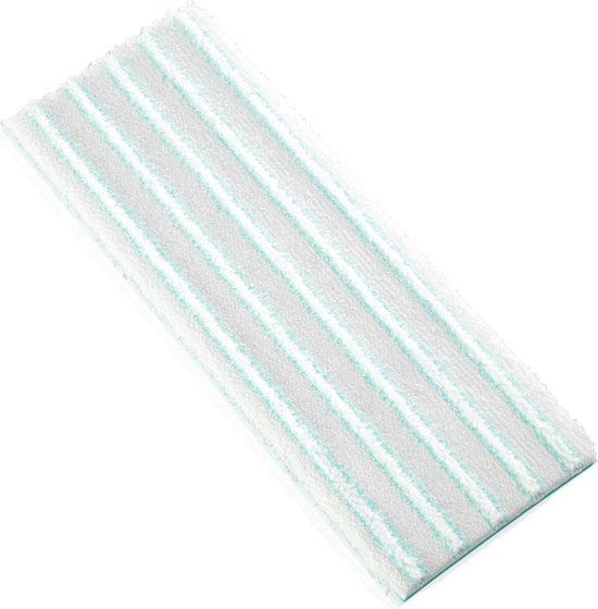 Leifheit Picobello M dweildoek allrounder Micro Duo - 33 cm wisbreedte - turquoise - wit