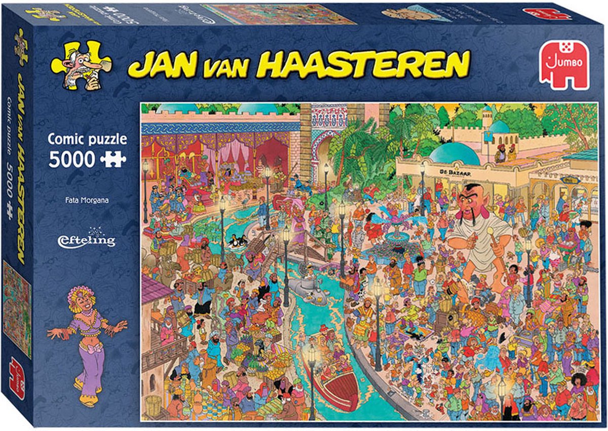 Jan van Haasteren - Efteling Fata Morgana - 5000 stukjes puzzel - Legpuzzel