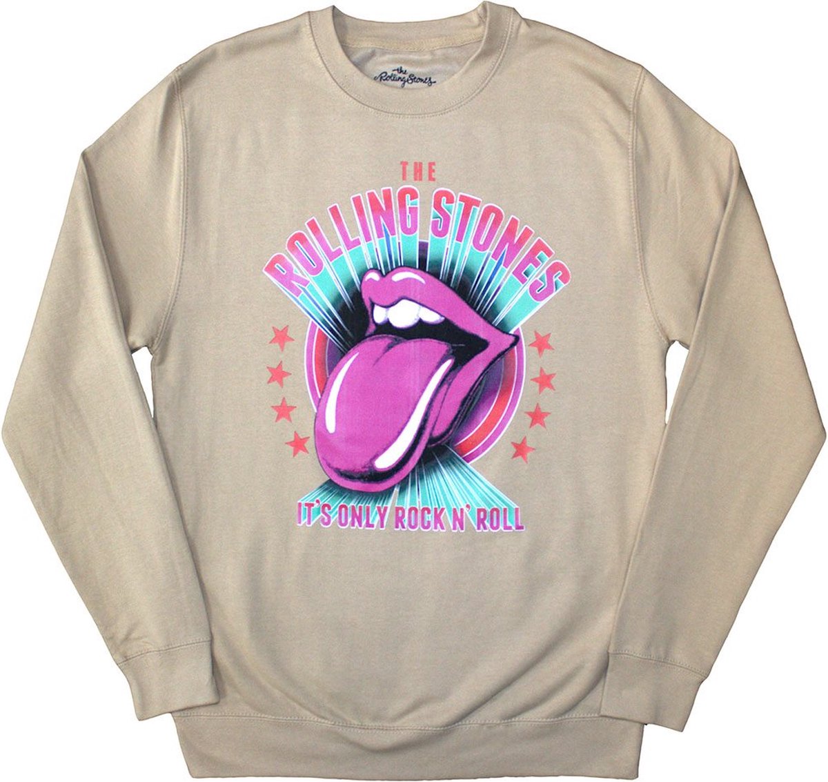 The Rolling Stones - It's Only R 'n R Sweater/trui - S - Creme