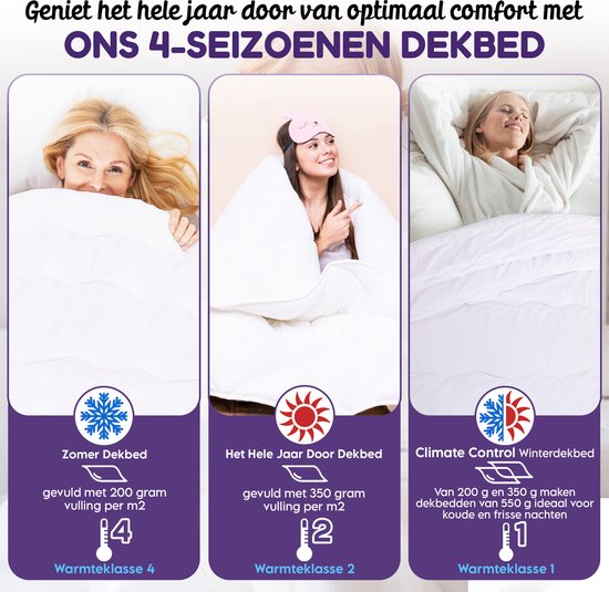 Dekbed Nice Dreams - Alternative Medisch en duvet 240x220 cm