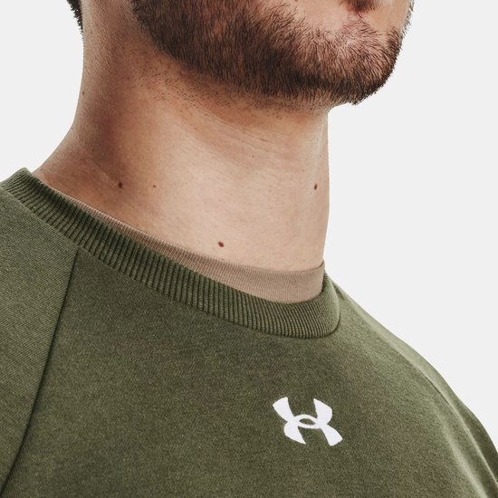 Under Armour Rival Fleece Crew Pull Hommes