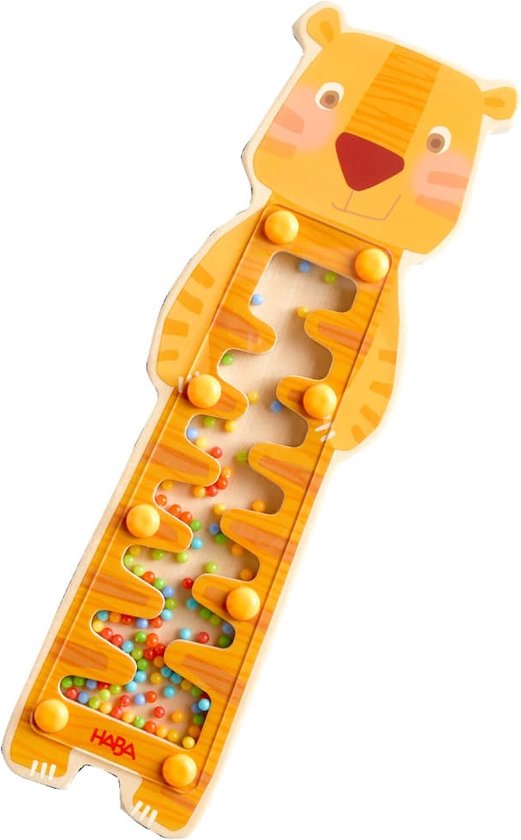 Haba Regenmaker Tijger houten muziekspeelgoed voor kinderen - educatief.