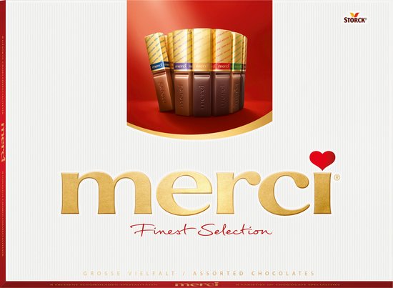 merci Finest Selection assorti XXL - 675gram - bedank cadeautje