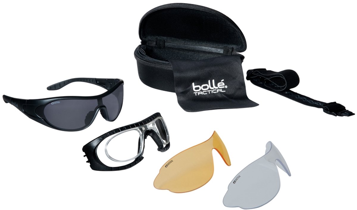 Bollé Raider Kit Bril Platinum 11 Zwart