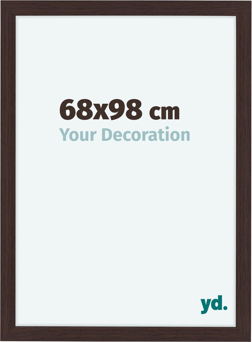 yd. Your Decoration - Fotolijst 68x98 cm - MDF - Eiken Donker - Como