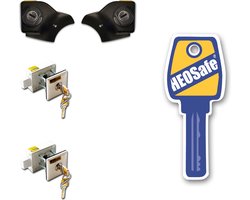 HEOSystem pakket gelijksluitend Fiat Ducato 2006-2021 (+ 2 sloten) Wit
