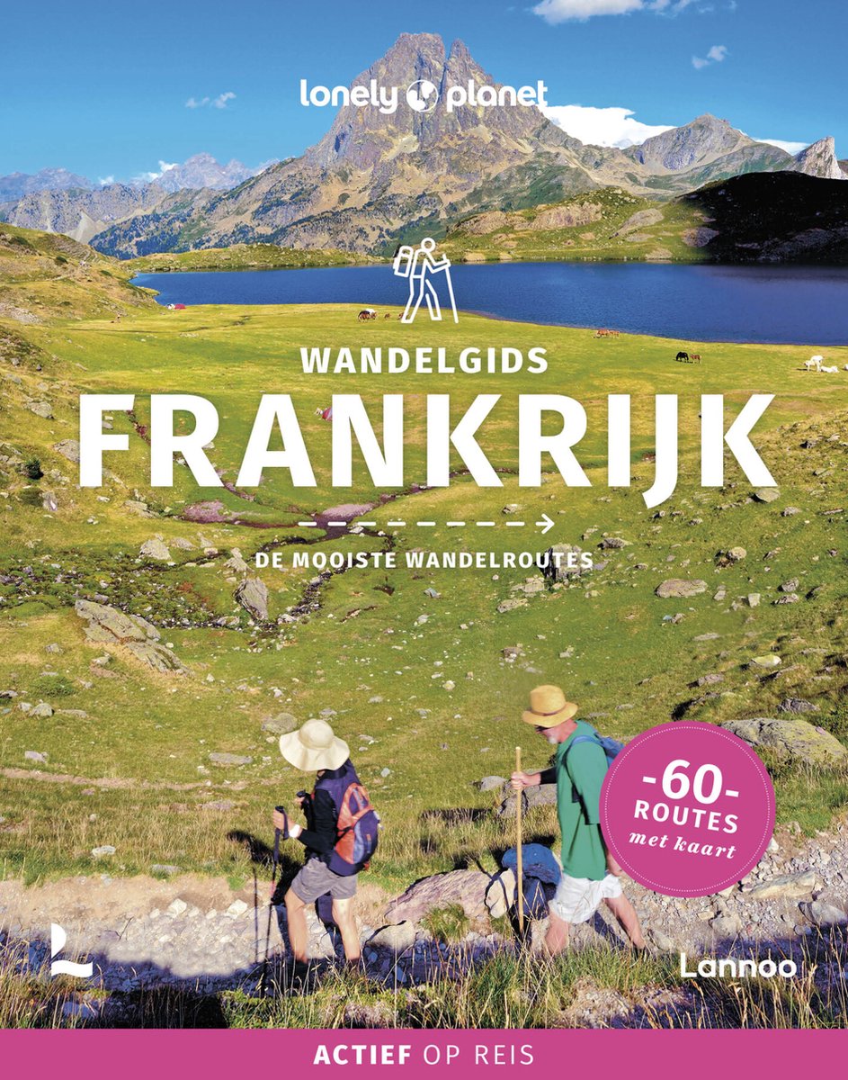 Omslag van Lonely Planet wandelgids Frankrijk