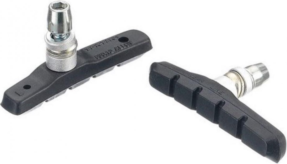 Scoby Universele Remblokjes Set van 2 - Verstelbare Rubber Remschoenen voor V-brake Fietsen