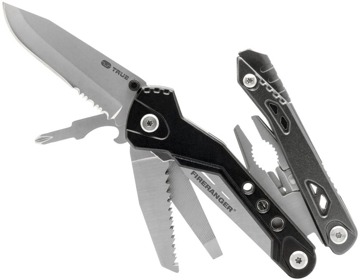 True Utility Fireranger - outdoor survival multitool met tasje