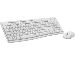 Logitech MK295 Silent - Draadloze muis- en toetsenbordcombinatie - US-Layout / Wit