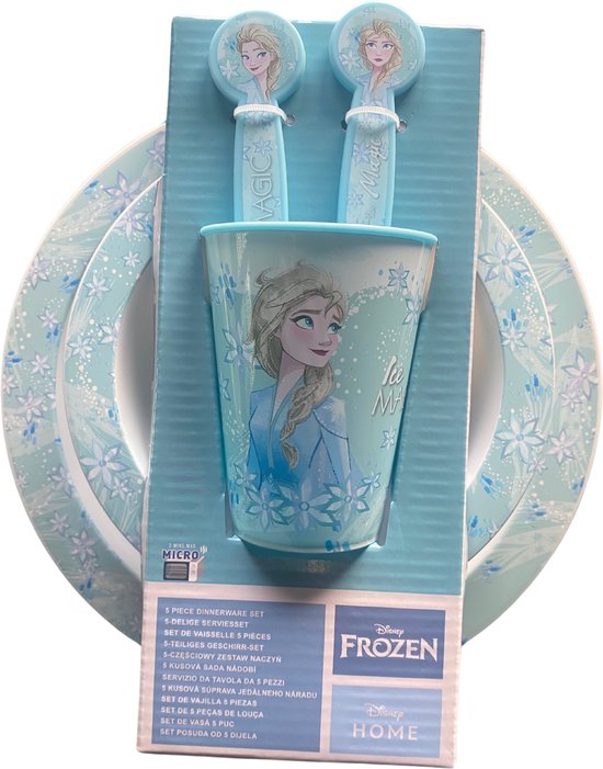 p:os 35133 - Dino Ranch ontbijtset, 3-delig servies met bord, kom en beker, kunststof kinderservies, vaatwasser/magnetronbestendig