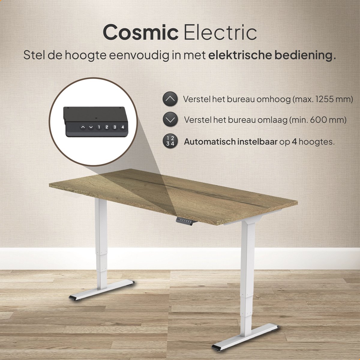 Office Office Hero Cosmic Zit-sta bureau - afbeelding 4