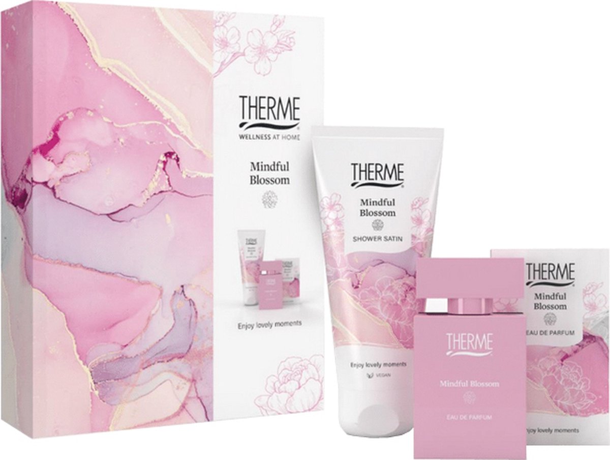 Goedkoopste Therme - Mindful Blossom Eau de Parfum 30 ml Shower Gel 200 ml Geschenkset