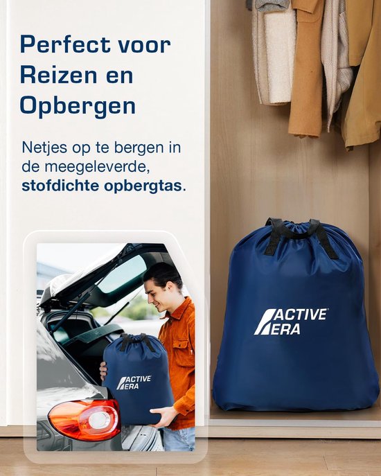 Active Era Comfort Lite 2 Persoons Luchtbed - Ingebouwde Elektrische Pomp - Kingsize Airbed Matras - Logeerbed, Kamperen, Verhuizen, Reizen, 203cm x 152cm x 33cm van Active Era — afbeelding 5