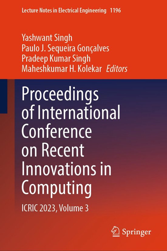 Springer Nature Proceedings excluding Computer Science - Pro ... - cover