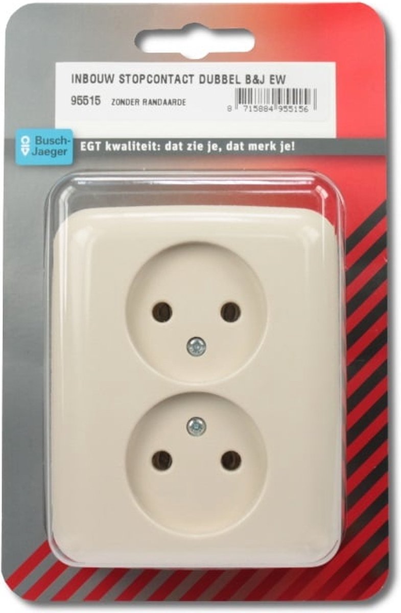 STOPCONTACT DUBBEL B&J REFLEX EW
