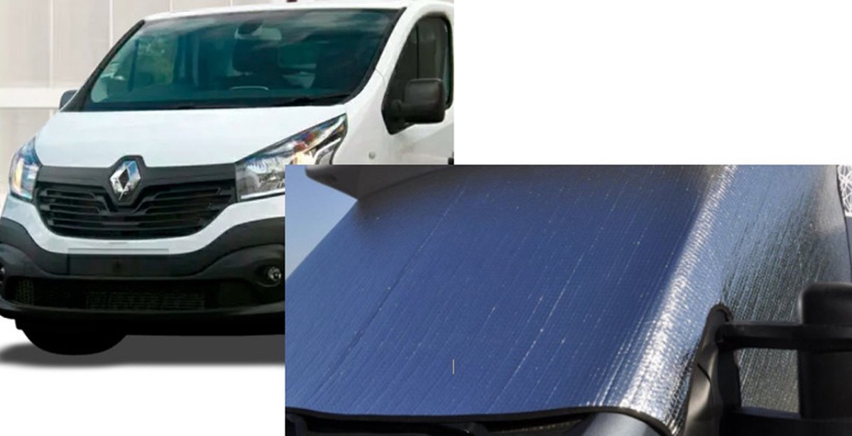 Raamisolatie Buitenzijde Geschikt voor Renault Trafic vanaf 2014 Renault camper