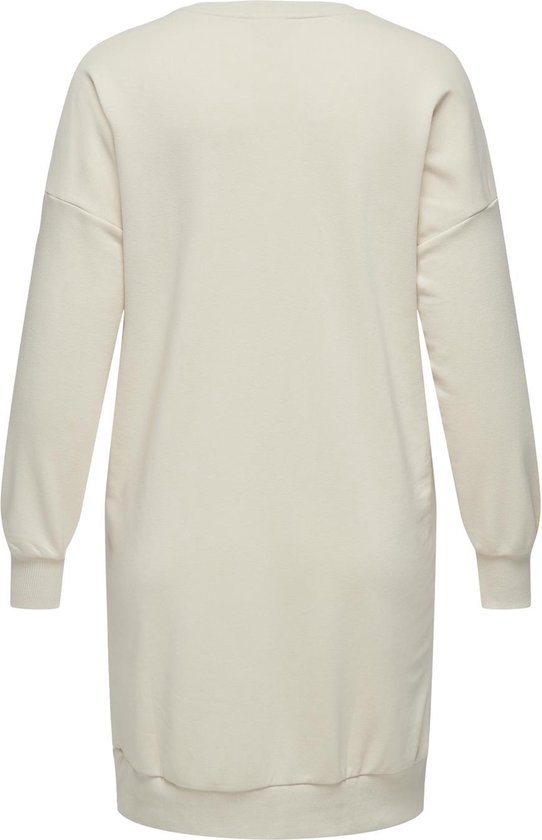 ONLY CARMAKOMA - CARXMAS LIFE LS O-NECK DRESS SWT JRS - Dames - Mini jurken