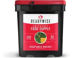 ReadyWise Noodrantsoen 120 porties Gemixte Groenten 14 dagen vegetarisch