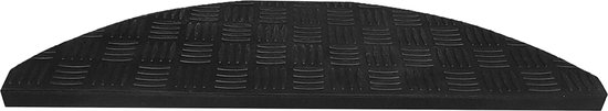 IVOL Trapmatten Rubber 17.5 x 60 cm - Tear - Halfrond - 15 stuks