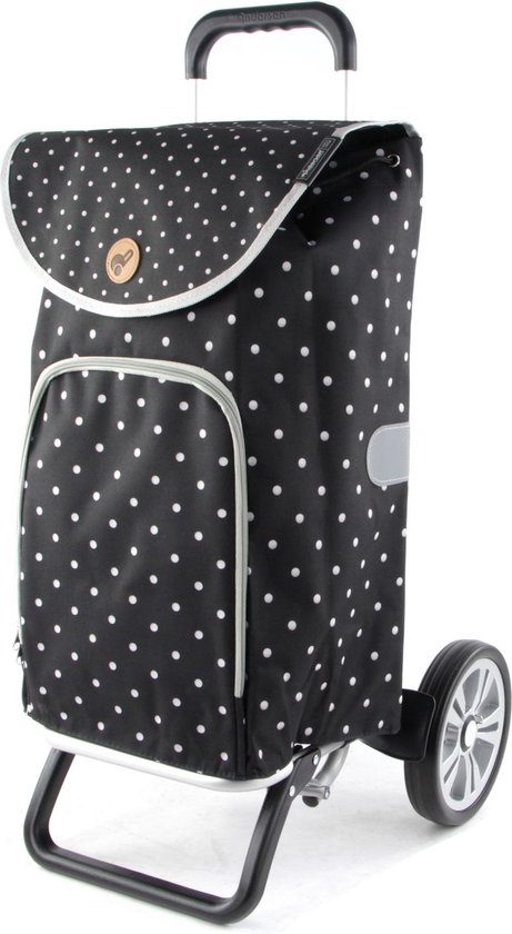 Andersen Royal Shopper Ole 47L – Chariot De Courses Pliable – Noir