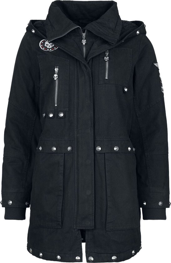Manteau d'hiver Rock Rebel by EMP pour femme - L