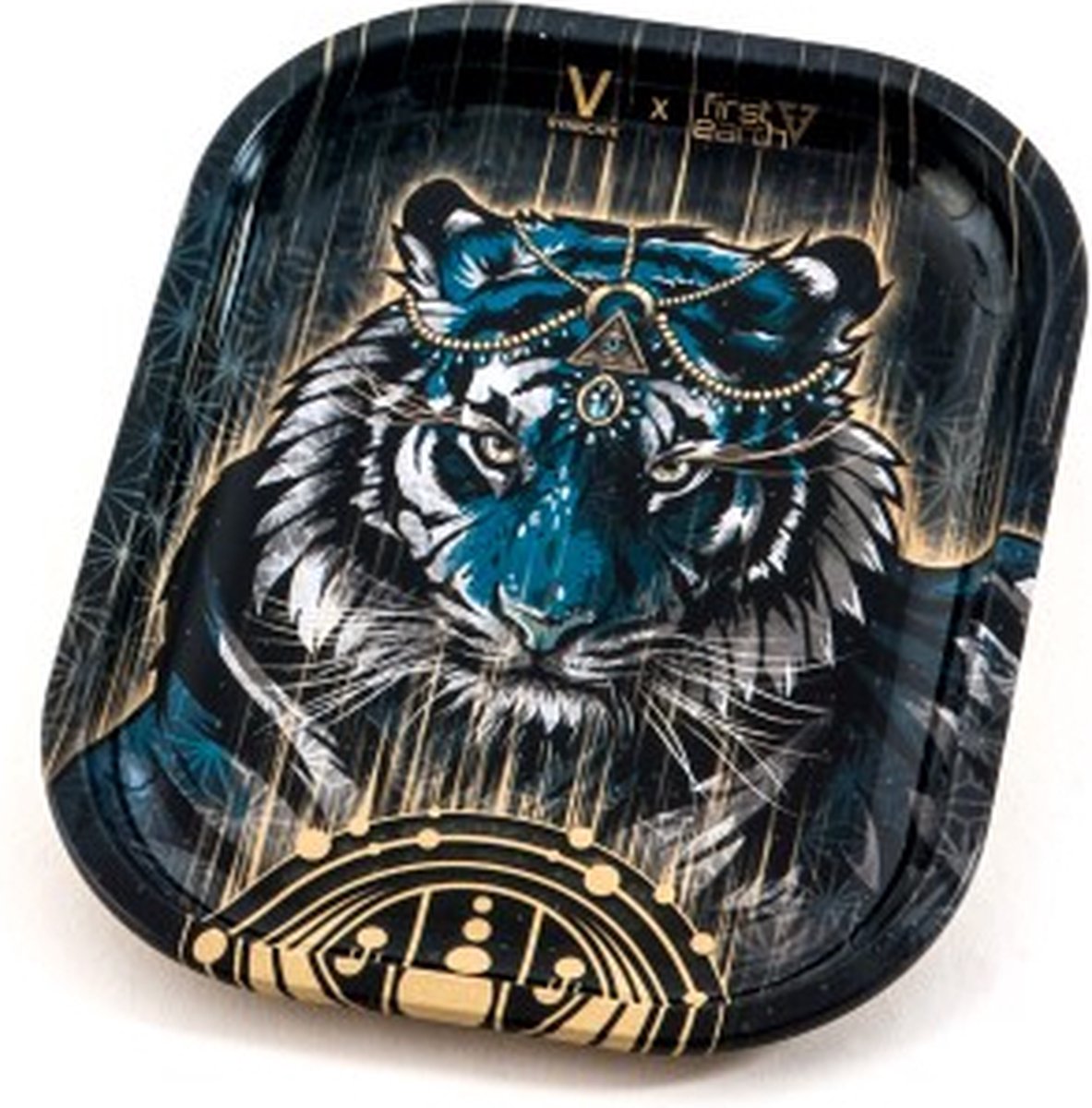 V-Syndicate - Metalen dienblad - Tiger - (Small)