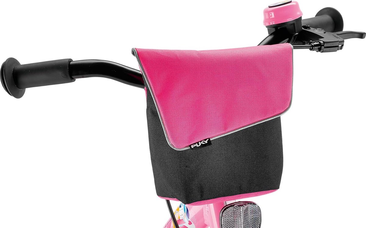 fietstas + bagagedrager + fietstas - 17 x 20 centimeter - roze