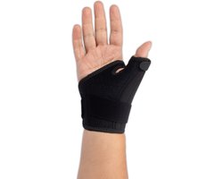 Trebin Duimbrace Rechts - Artrose - Osteoartritis - Duimbandage - One Size - Zwart