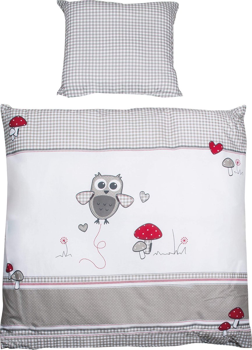 Goodivery ® Zacht en Knus Beddengoed voor Wiegjes, Compleet 2-Delig Slaapcomfort voor Baby's